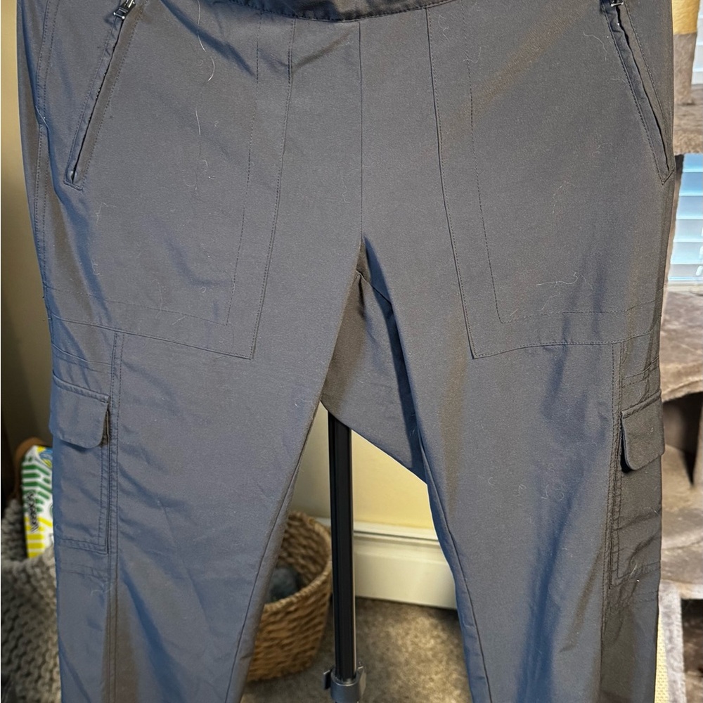 Athleta Black Women's Cargo Track Joggers